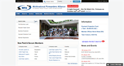 Desktop Screenshot of multinationalforwarders.com